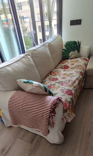 Conjunto Sofás Ektorp Ikea 3+2 Plazas.