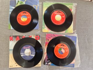 Lote 11 Vinilos Spaguetti disco 80s 7" 45 rpm