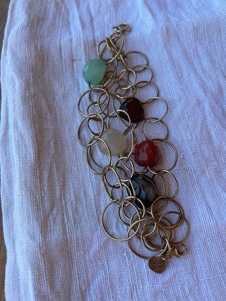 Pulsera TOUS Plata Vermeil Multicolor