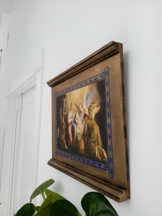 Tabla religiosa decorativa
