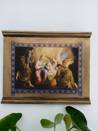 Tabla religiosa decorativa