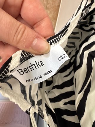 Vestido estampado cebra, animal print