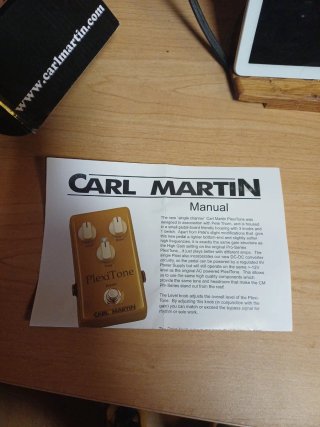 Carl Martin PlexiTone Pedal de Guitarra