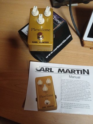 Carl Martin PlexiTone Pedal de Guitarra