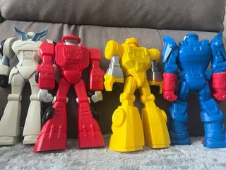 Lote Juguetes Transformers y Marvel