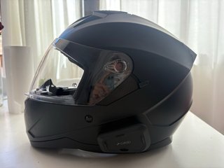 Pack completo moto: casco+cardo Spirit+protector
