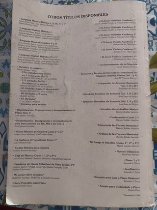 Libro Lenguaje Musical Rítmico III usado