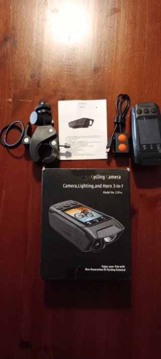 Cámara, Luz y Timbre bicicleta
