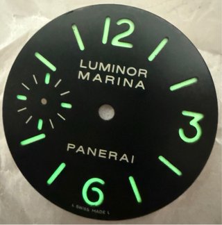 Esfera y agujas Panerai Luminor Marina