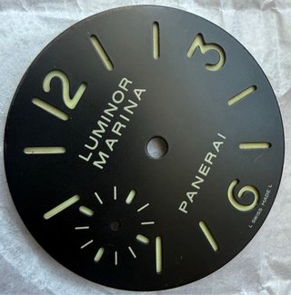 Esfera y agujas Panerai Luminor Marina