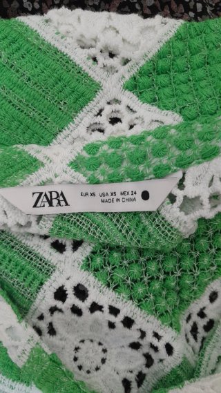 Gonna lunga Zara + Blusa crochet