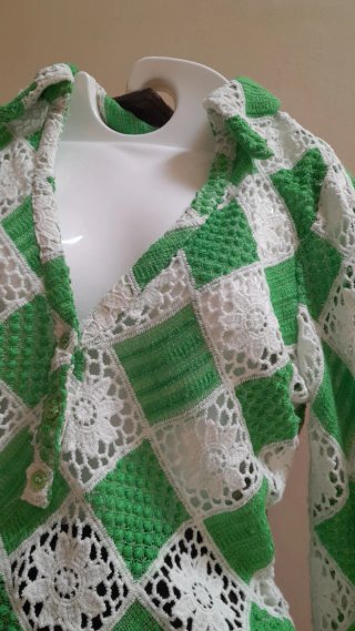 Gonna lunga Zara + Blusa crochet