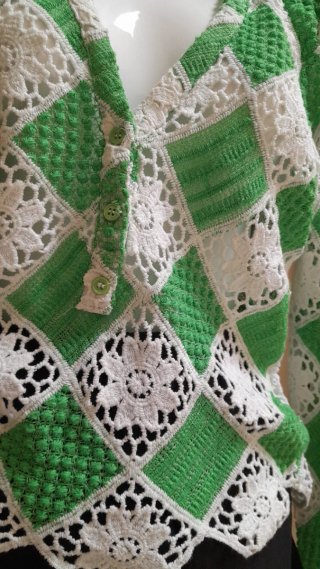 Gonna lunga Zara + Blusa crochet