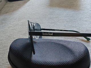 Gafas de sol Timberland aviador negro/verde