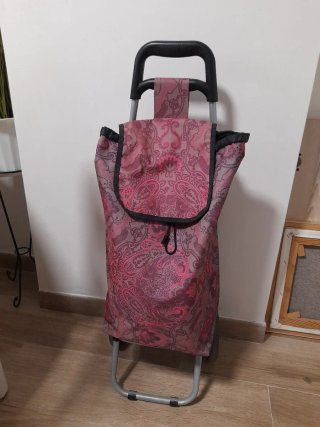 Carrito de la compra con ruedas