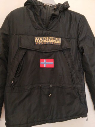Chaqueta Napapijri Negra Impermeable