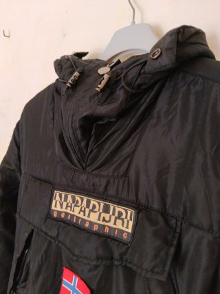 Chaqueta Napapijri Negra Impermeable