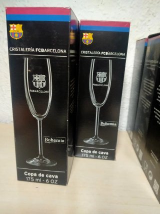 Set bicchieri Barça Bohemia e vassoio aperitivi