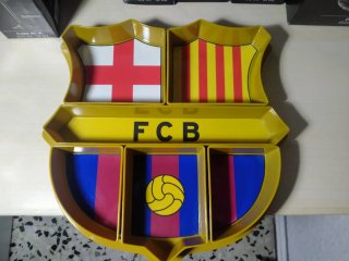 Set bicchieri Barça Bohemia e vassoio aperitivi