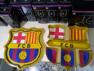 Set bicchieri Barça Bohemia e vassoio aperitivi