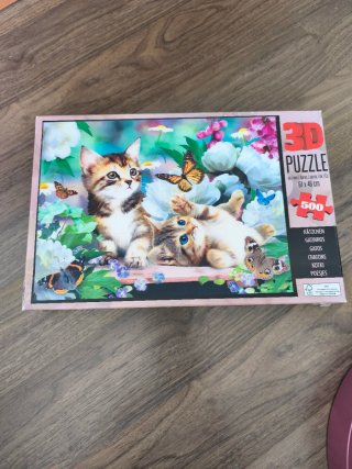 Puzzle 3D Gatos 500 Piezas