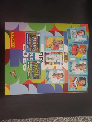 Álbum Panini Mundial + Cromos Messi