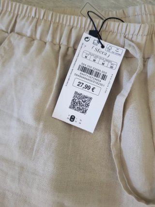 Pantalón Sfera beige talla M