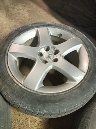 Llantas 17" Peugeot 5x108