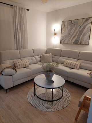 Rinconera salón de diseño 290x270cm Con arrastre.