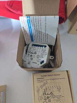 Módulos LoraTap y Sonoff para persianas
