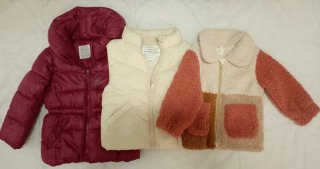 Lote 3 chaquetas bebé