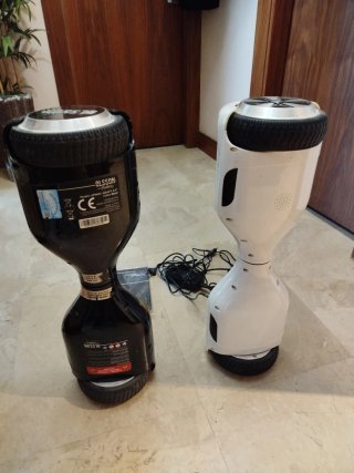 Hoverboard Negro y Blanco + Cargadores