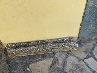 2 bordes de piedra para jardín,