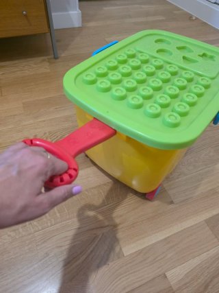 Scatola di pezzi Lego Duplo
