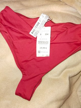 Bikini Oysho Rojo Talla M