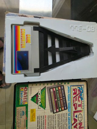 Action Replay snes y Game Converter NES