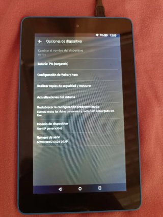 Tablet Amazon Fire 5ª Gen Azul