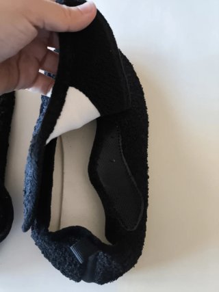 Zapatillas casa mujer negras T.42