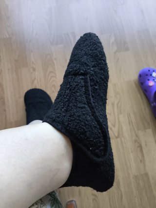 Zapatillas casa mujer negras T.42