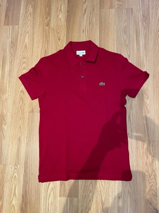 Polo Lacoste Slim Fit Rojo