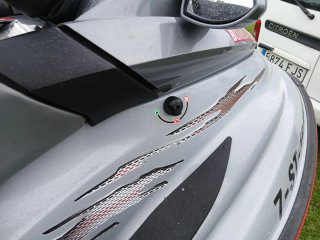 Moto de agua Bombardier Sea-Doo gris/rojo