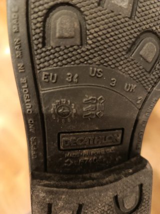 Botas de montar negras talla 34