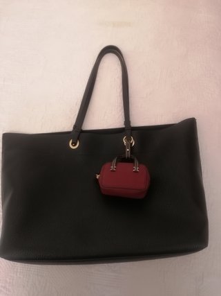 Bolso Parfois Negro con Funda para Portátil