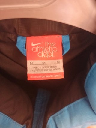 Chaleco plumífero Nike azul