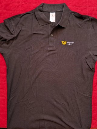 Maglietta Western Union Nera