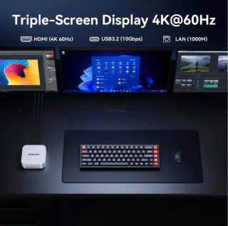Mini PC SOAYAN Intel i3-1215U Windows 11 Pro