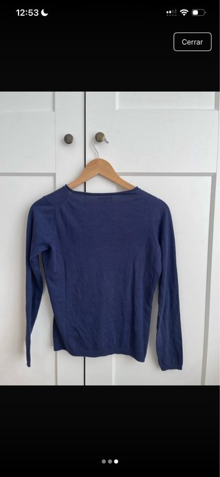 Jersey azul Massimo Dutti