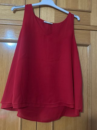 Camisa roja talla única
