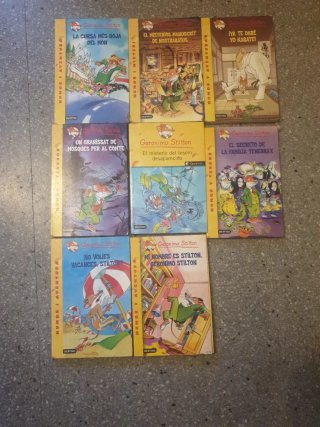 Lote libros Geronimo Stilton