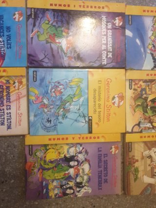 Lote libros Geronimo Stilton